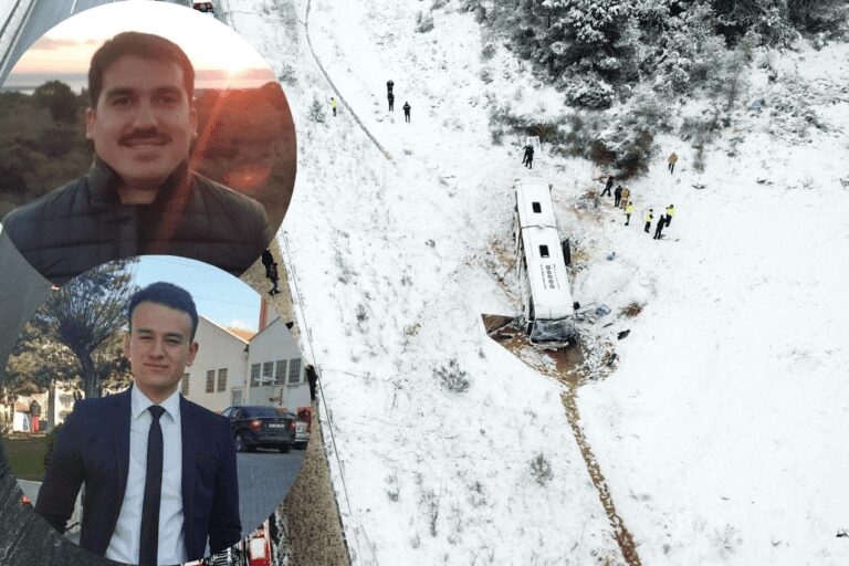 2 GENÇ ÖĞRETMEN FECİ KAZADA HAYATINI KAYBETTİ