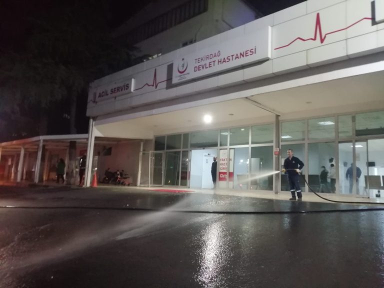 DEZENFEKSİYON İŞLEMLERİ ARALIKSIZ SÜRÜYOR