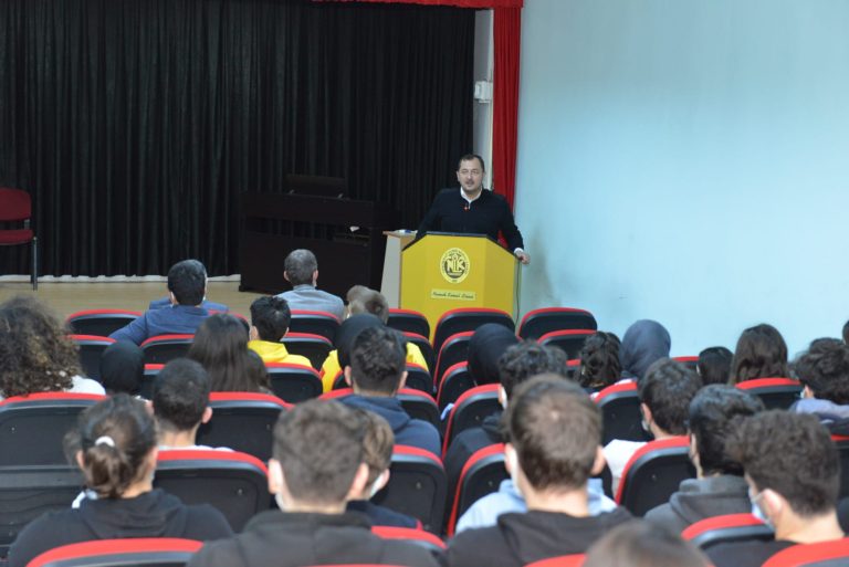 YÜKSEL LİSELERE ZİYARETTE BULUNDU