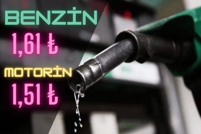 BENZİN VE MOTORİNE DEV ZAM