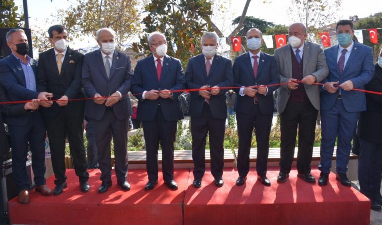 ALİ RIZA EFENDİ PARKI HİZMETE AÇILDI
