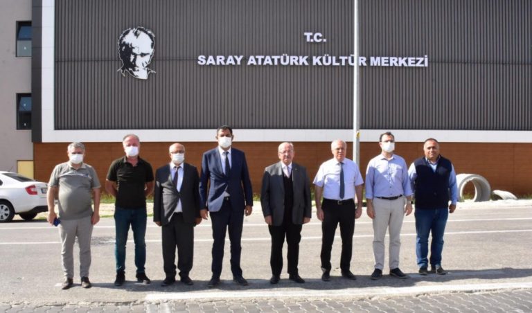 BAŞKAN ALBAYRAK İLÇELERDE DEVAM EDEN PROJE VE YATIRIMLARI İNCELEDİ