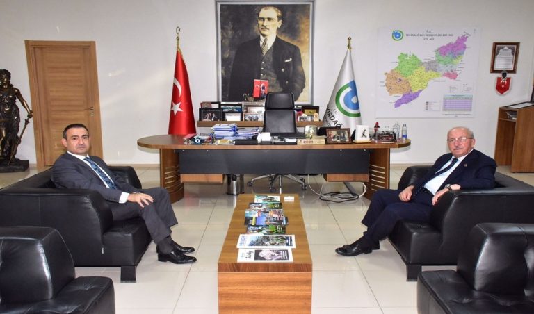 Emniyet Müdürü Mehmet Hakan Fındık’tan Başkan Kadir Albayrak’a Ziyaret