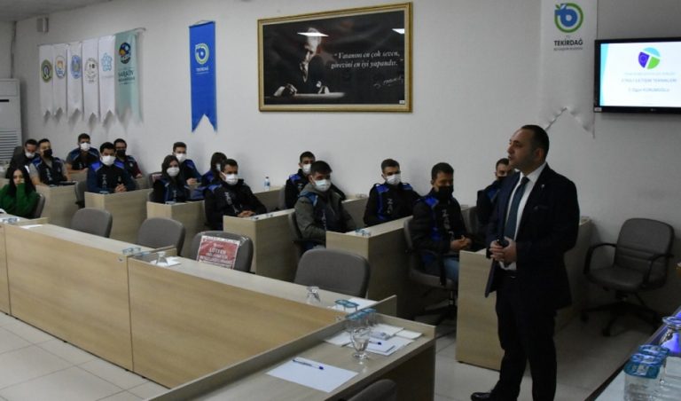 GÖREVE YENİ BAŞLAYAN ZABITA PERSONELİNE  ETKİLİ İLETİŞİM EĞİTİMİ VERİLDİ
