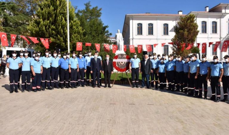 İTFAİYE TEŞKİLATININ KURULUŞUNUN 307. YIL DÖNÜMÜ KUTLANDI