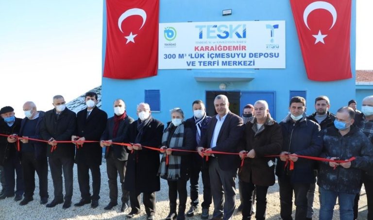 MALKARA’YA YAPILAN 30 MİLYON TL’LİK DEV İÇME SUYU YATIRIMI  TÖRENLE HİZMETE AÇILDI