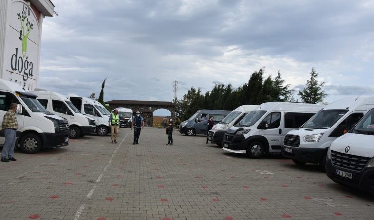 ÖĞRENCİ SERVİSLERİ DENETLENİYOR