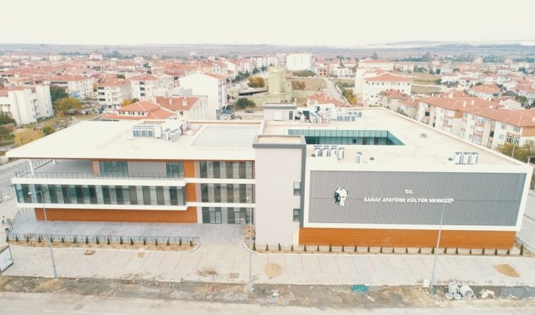SARAY ATATÜRK KÜLTÜR MERKEZİ 29 EKİM CUMHURİYET BAYRAMI’NDA AÇILIYOR