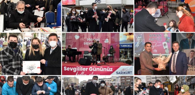 Sevgililer Günü Etkinlikleri Yoğun İlgi Gördü