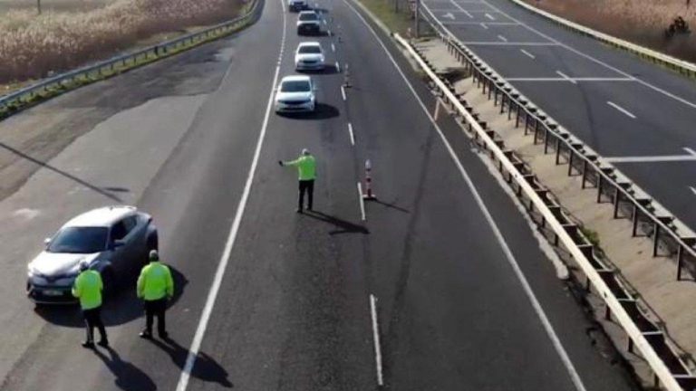 DRONE DESTEKLİ TRAFİK UYGULAMASI YAPILIYOR