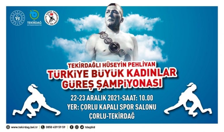 TÜRKİYE BÜYÜK KADINLAR GÜREŞ ŞAMPİYONASI ÇORLU’DA YAPILACAK