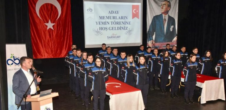Zabıta Aday Memurlarının Yemin Töreni Gerçekleştirildi