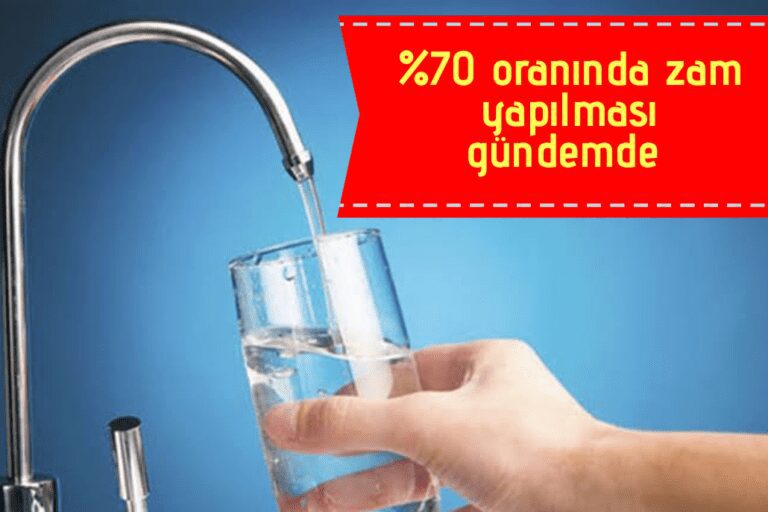 TESKİ’DEN SUYA ZAM YAPILACAĞI İDDİASI!