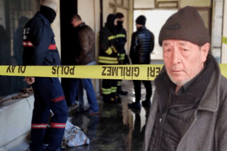 Metruk Dükkanda Yanarak Öldü
