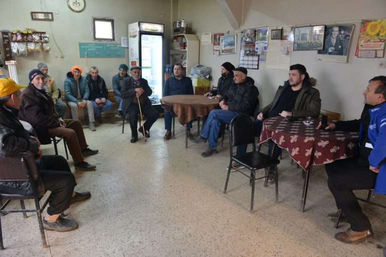 Başkan Yüksel kırsal mahallelere ziyarette bulundu