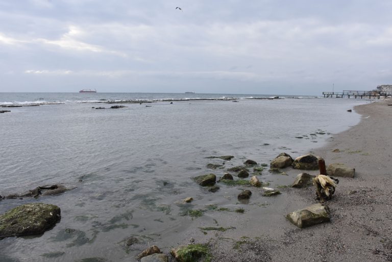 Tekirdağ’da deniz 10 metre çekildi