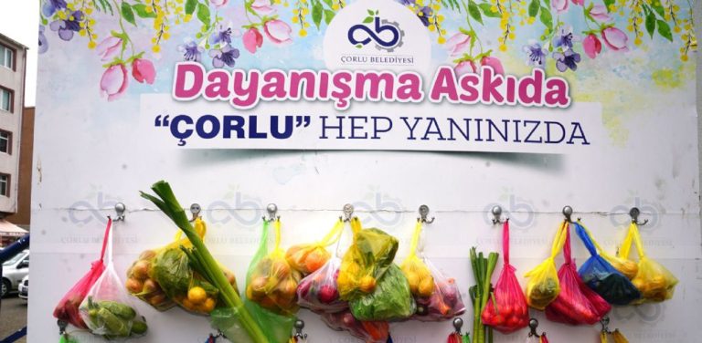“Dayanışma Askıda, Çorlu Hep Yanınızda”