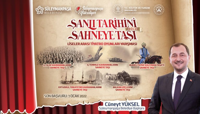 Liselerarası Tiyatro Yarışmasında final heyecanı