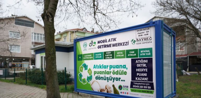 “Ödüllü Mobil Atık Merkezleri” Hizmete Girdi