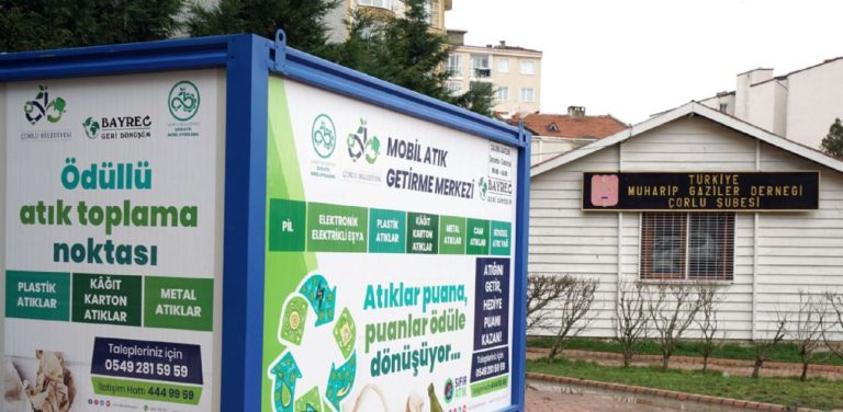 “Ödüllü Mobil Atık Merkezleri” Hizmete Giriyor