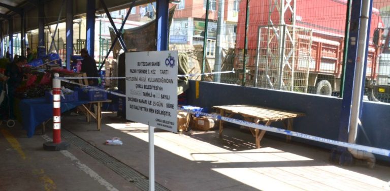 Kurallara Uymayan Pazarcı Esnafına Ceza