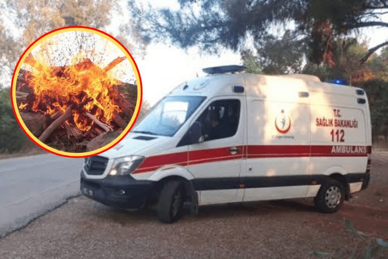 Ateşe Kolonya Döken 3 Kişi Yaralandı