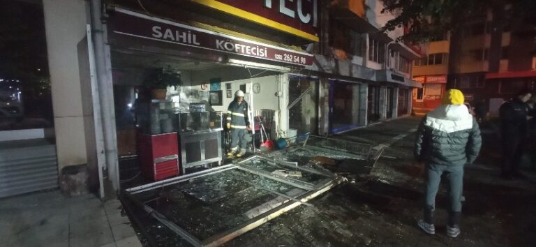 Gaz Sıkışması Nedeniyle Patlama Meydana Geldi!