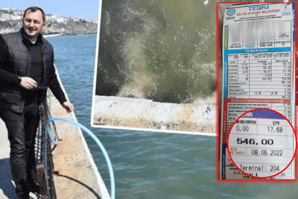 Denizi Kirleten TESKİ Cezayı Vatandaşa Ödetiyor Denizi Kirleten TESKİ Cezayı Vatandaşa Ödetiyor