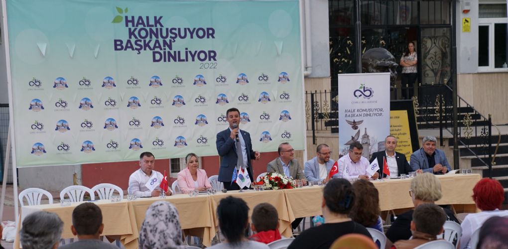 Başkan Sarıkurt Muhittin Mahallesi Sakinleriyle Buluştu Başkan Sarıkurt Muhittin Mahallesi Sakinleriyle Buluştu