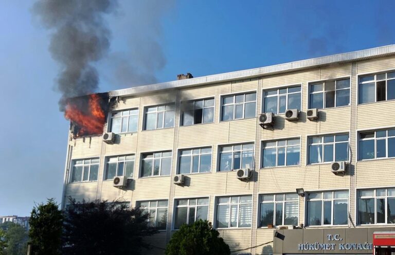 Hükümet Konağı’nda Yangın