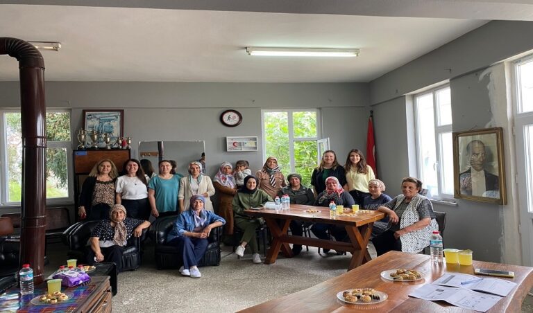 KADIN SÖYLEŞİLERİ PROGRAMININ 2.’Sİ ÇORLU SEYMEN MAHALLESİ’NDE GERÇEKLEŞTİRİLDİ