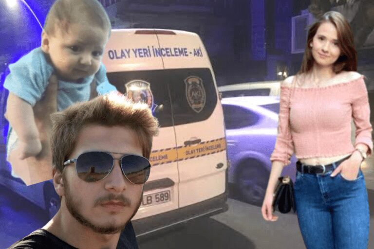 Boşandığı Eşini ve 3 Yaşındaki Oğlunu Bıçaklayarak Öldürdü!
