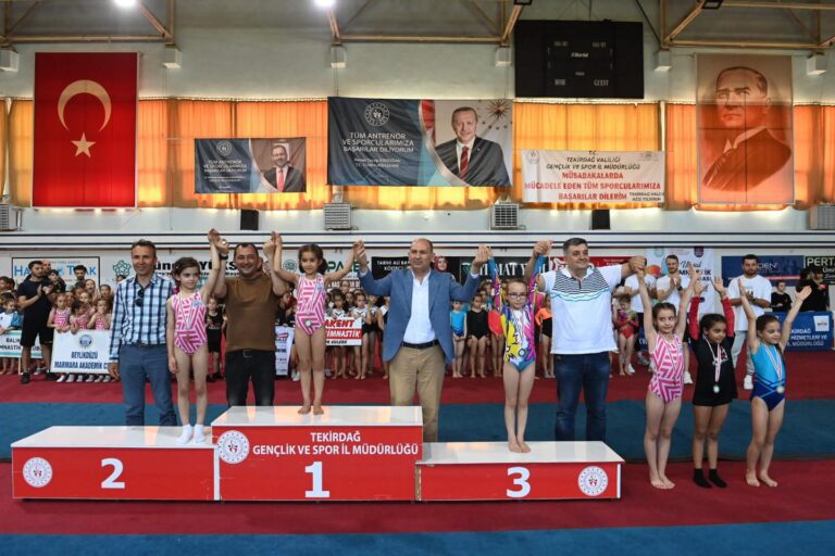 Süleymanpaşa Belediyesi Ulusal Cimnastik Şampiyonası düzenledi