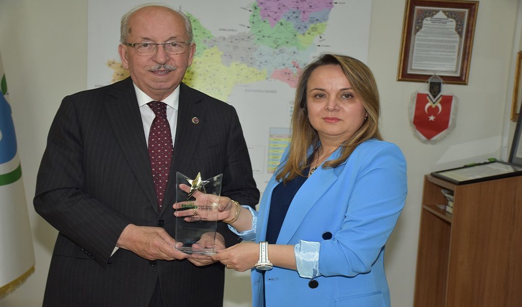 TEKİRDAĞ BÜYÜKŞEHİR BELEDİYESİ’NE BİR ÖDÜL DAHA TEKİRDAĞ BÜYÜKŞEHİR BELEDİYESİ’NE BİR ÖDÜL DAHA