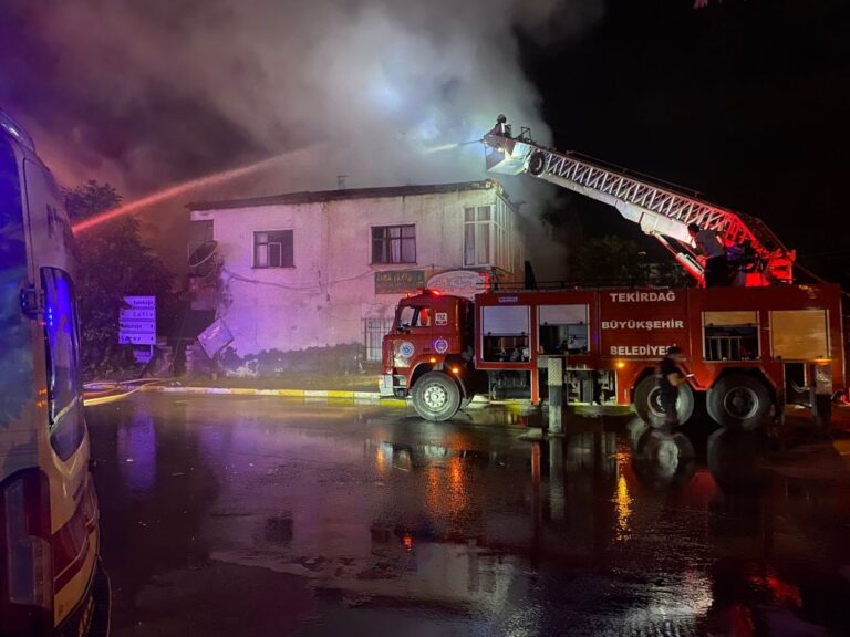 Elektrik Panosundaki Şase Yangına Neden Oldu