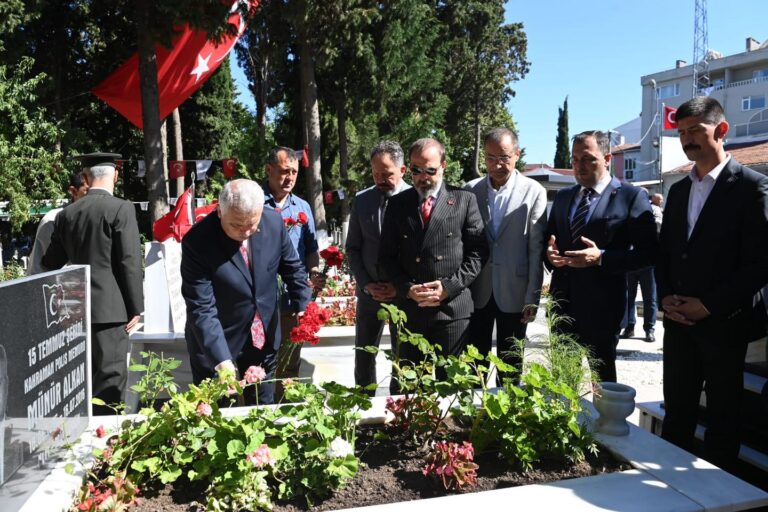 Başkan Yüksel 15 Temmuz Demokrasi ve Milli Birlik Günü anma etkinliklerine iştirak etti