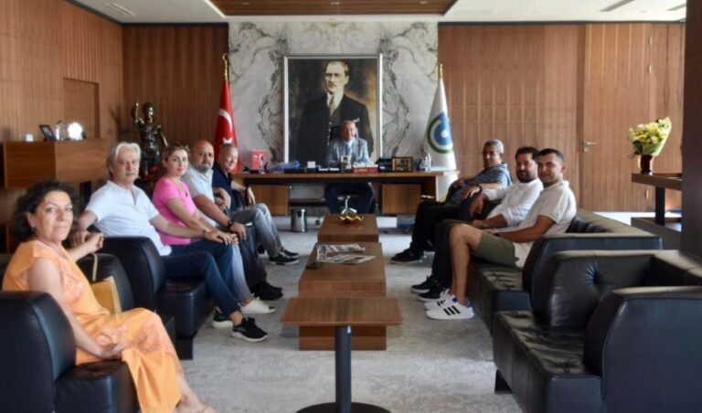 BATI TRAKYA GAZETECİLER DERNEĞİ’NDEN BAŞKAN KADİR ALBAYRAK’A ZİYARET