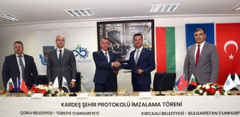 Çorlu ve Kırcaali Arasında “Kardeşlik” Bağları Güçlendi