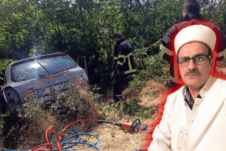 Otomobil Ağaca Çarptı: İmam Öldü, Eşi Ve 2 Çocuğu Yaralandı
