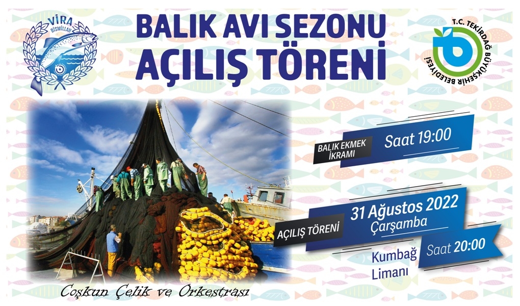 Büyükşehir Belediyesi Balık Avı Sezonu Açılış Töreni Düzenliyor Büyükşehir Belediyesi Balık Avı Sezonu Açılış Töreni Düzenliyor