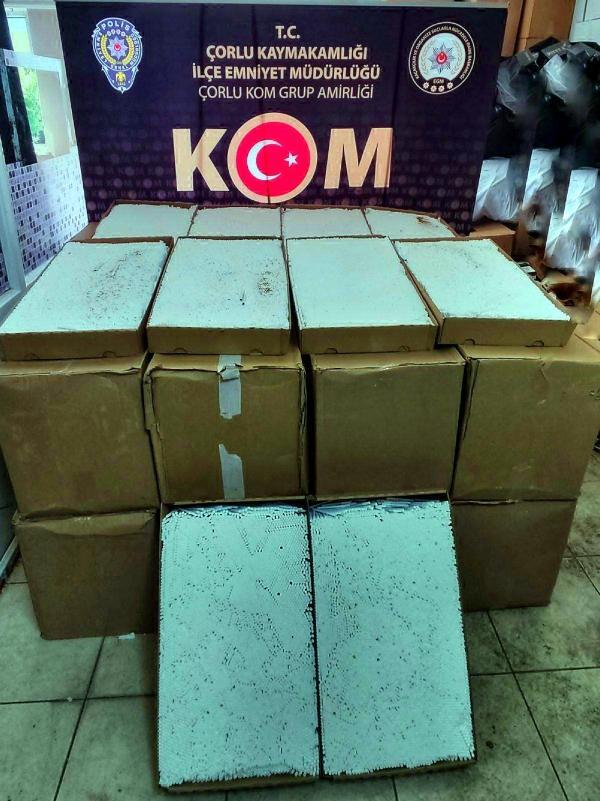 475 Bin Makaron Ele Geçirildi