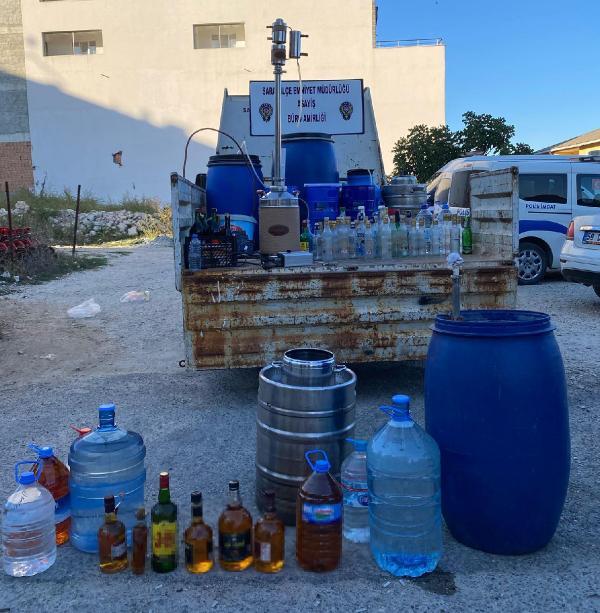 Sahte İçki Operasyonu: 4 Gözaltı