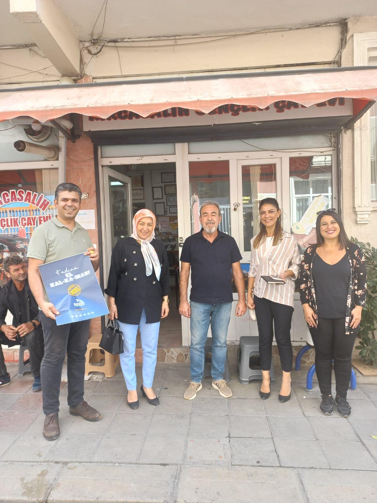 Kadına El Kalkamaz Projesi İçin Sahaya Çıktılar Kadına El Kalkamaz Projesi İçin Sahaya Çıktılar