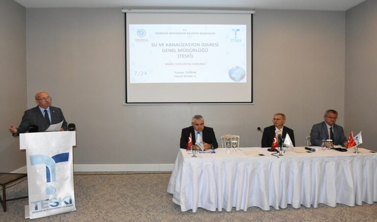 TESKİ Tekirdağ İçin 1 Milyar 618 Milyon 277 Bin 344 TL Yatırım Yapmış