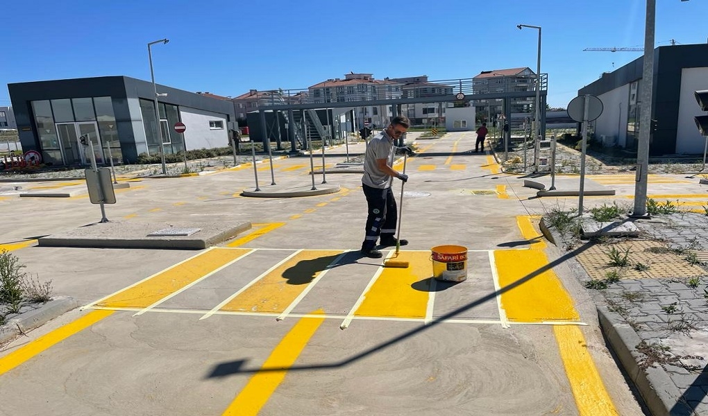 ÇORLU TRAFİK EĞİTİM PARKI YENİ EĞİTİM ÖĞRETİM YILINA HAZIRLANIYOR ÇORLU TRAFİK EĞİTİM PARKI YENİ EĞİTİM ÖĞRETİM YILINA HAZIRLANIYOR