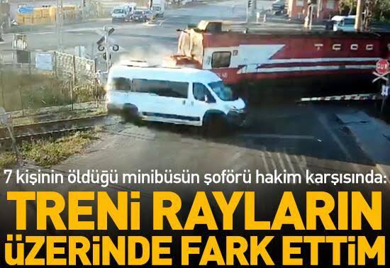 Minibüsündeki 7 Kişinin Kazada Öldüğü Şoför Hakim Karşısında