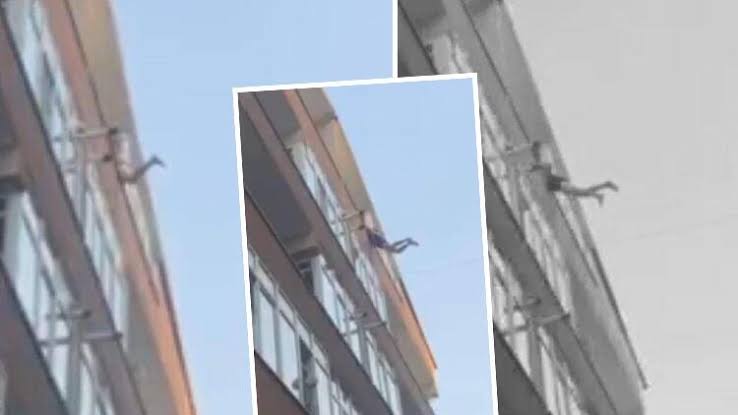 17 Yıl Hapis Cezası Bulunan Şahıs Balkondan Kaçarken Yakalandı!