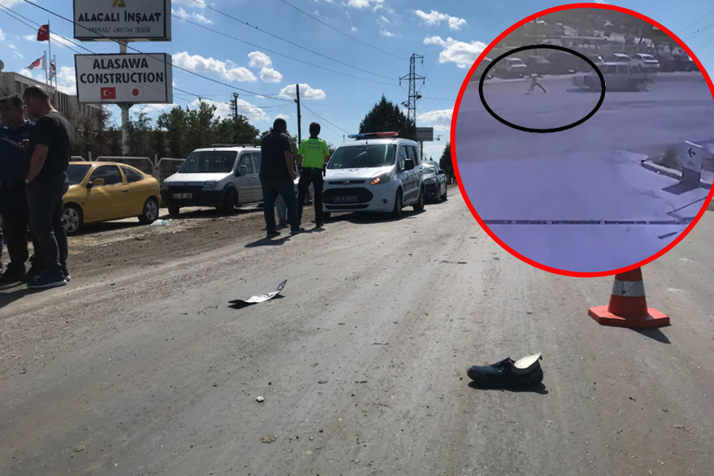 Aracın Çarptığı Yaya Öldü! Kaza Saniye Saniye Görüntülendi! Aracın Çarptığı Yaya Öldü! Kaza Saniye Saniye Görüntülendi!