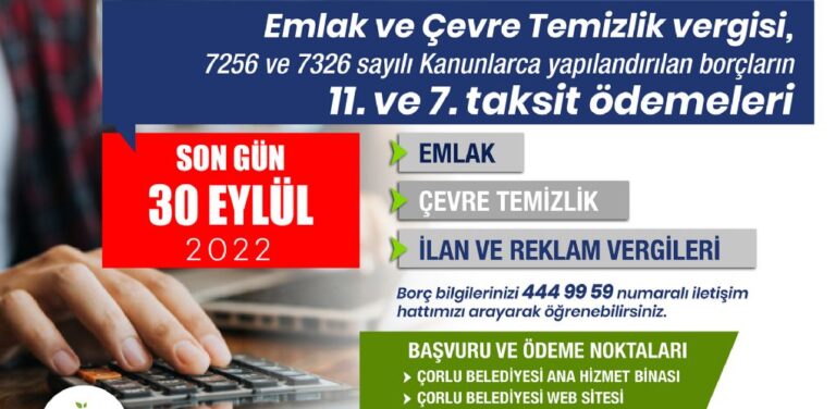 Taksit Ödemelerinizi Unutmayın