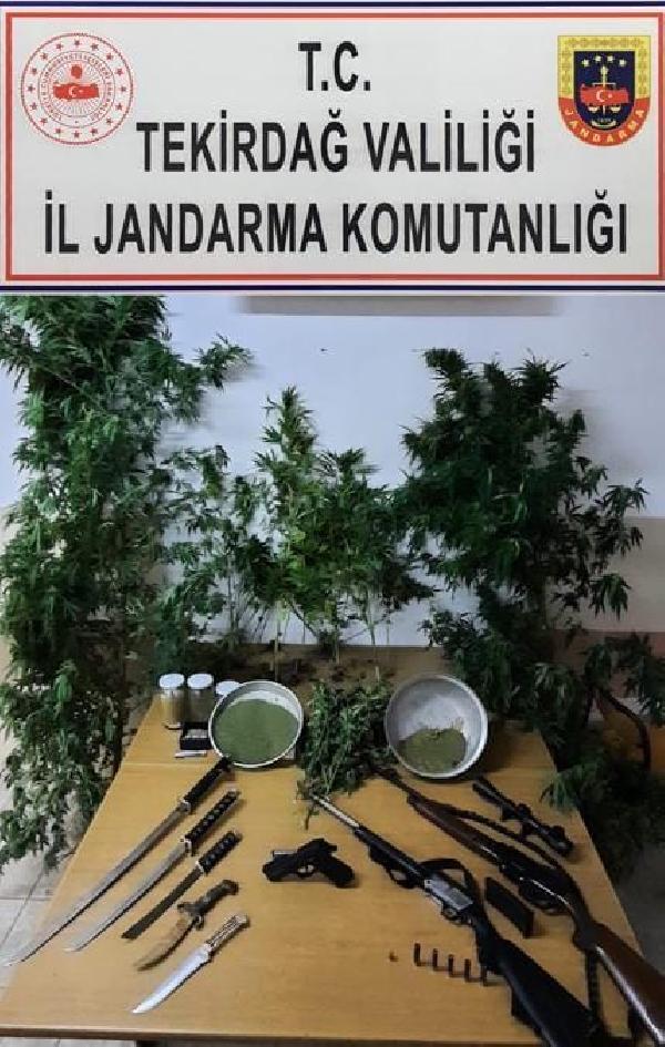 Bağ Evine Uyuşturucu Operasyonu: 2 Tutuklu